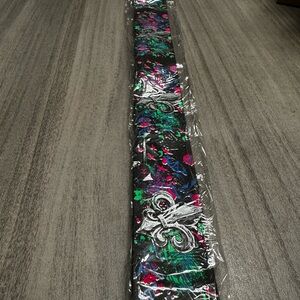 Colorful Fleur-de-Lis Belt